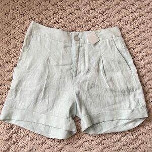 Karen Kane Desert Breeze High Waist Short Style 1L01540 Size 8 Mint